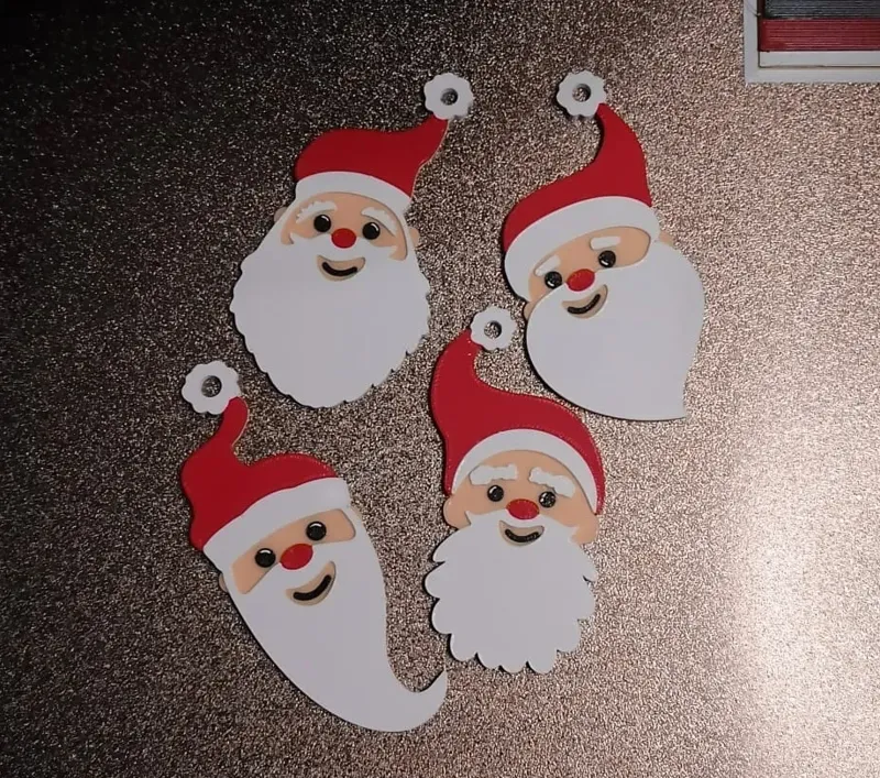 New Year Series - Santa Claus Tree Decoration