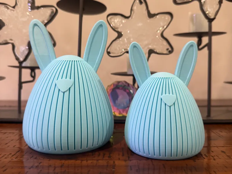Minimalist Bunny Egg