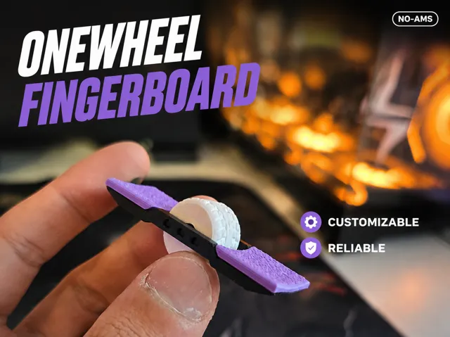 OneWheel Fingerboard / Customizable - NO AMS