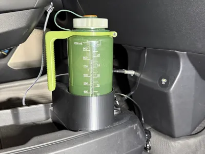 EV6 Aftermarket console organizer bottle expander
