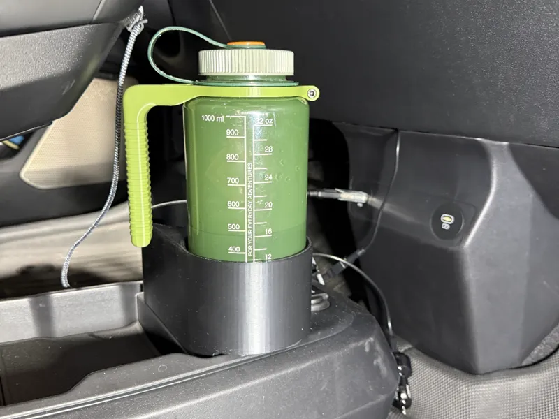 EV6 Aftermarket console organizer bottle expander