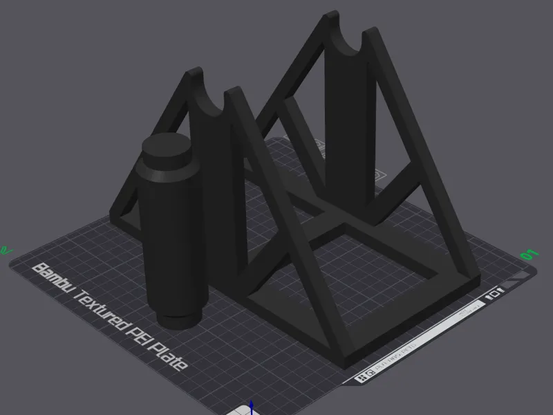 3kg 料盘架（Filament Spool Holder up to 3kg）