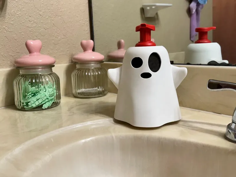 Halloween Ghost Foaming Soap Dispenser B&BWorks