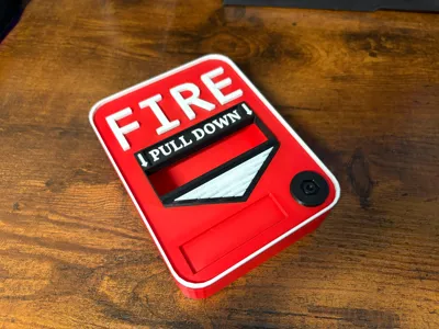 Post-it Note Snap Together Fire Alarm