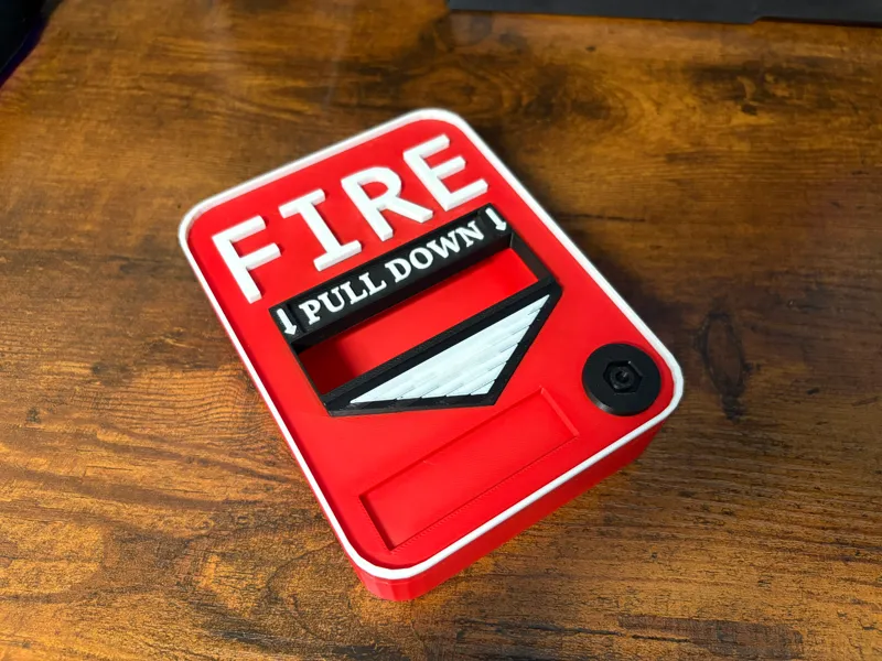 Post-it Note Snap Together Fire Alarm