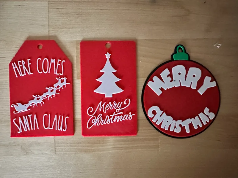 Christmas Tags (Customizable)