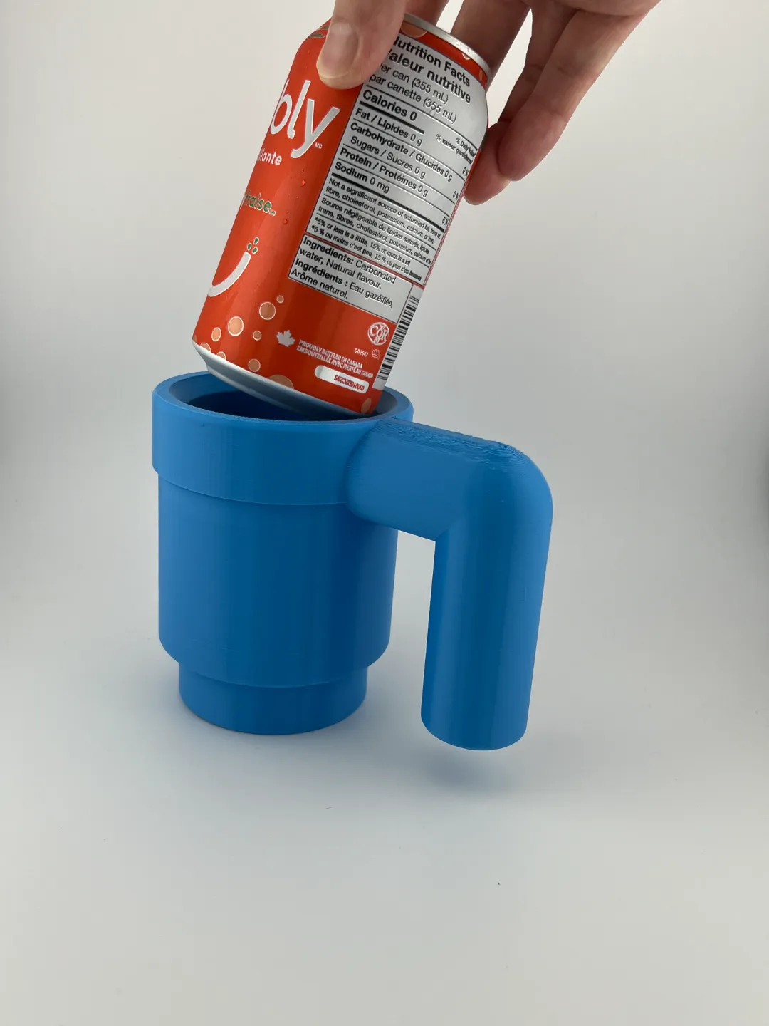 Human Size LEG0 Brick Inspired Soda Can Sleeve view 4