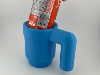 Human Size LEG0 Brick Inspired Soda Can Sleeve