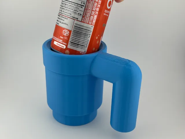 Human Size LEG0 Brick Inspired Soda Can Sleeve