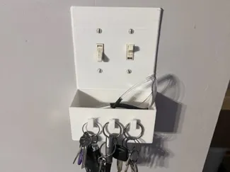 Switch Cover with Basket and Keyring