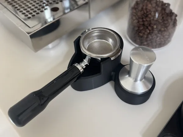 Station tasseur anti-fuite pour expresso