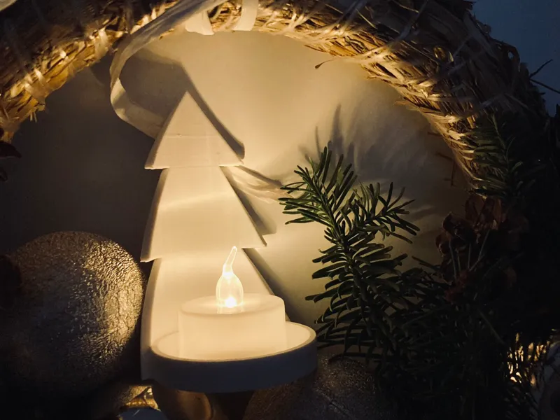 Christmas Tree Tealight