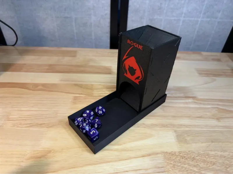 Collapsible Rogue D&D DIce Tower