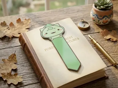 Bulbasaur Pokemon Bookmark