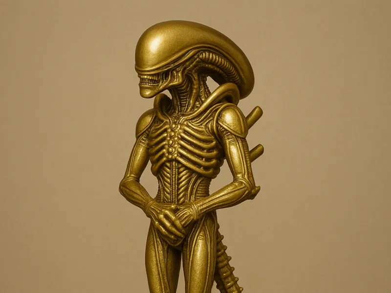 xenomorph oscar statue