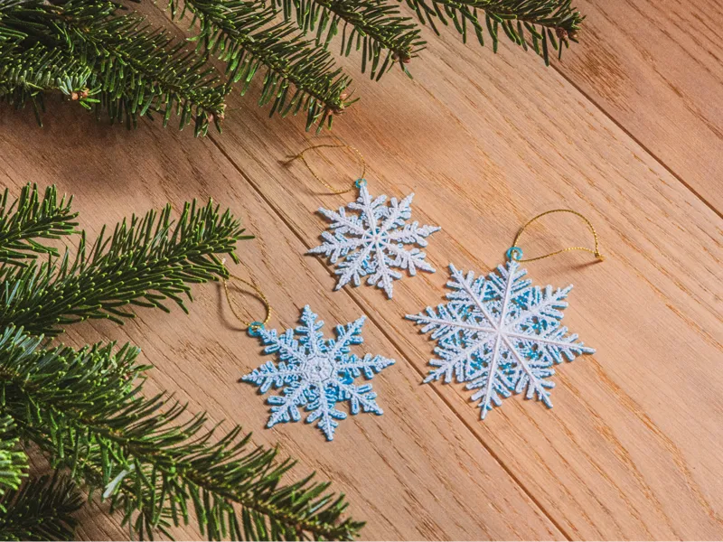 Snowflake Ornaments / Hueforge