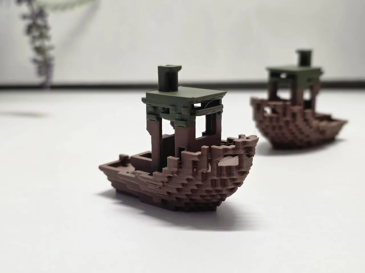 Minecraft Benchy view 2