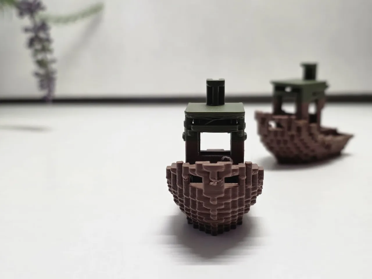 Minecraft Benchy view 3