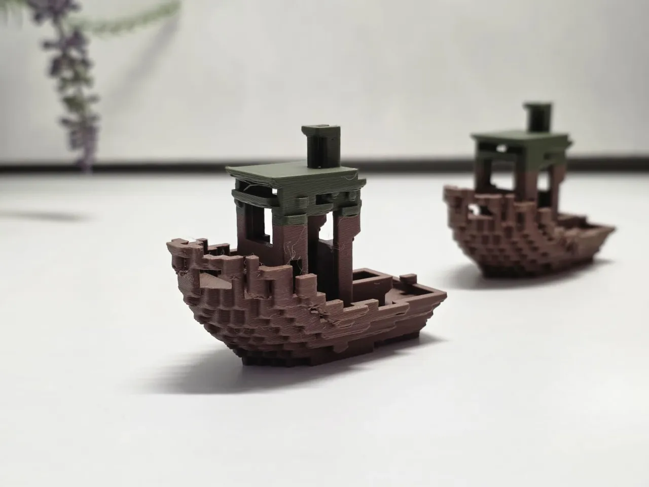 Minecraft Benchy view 4