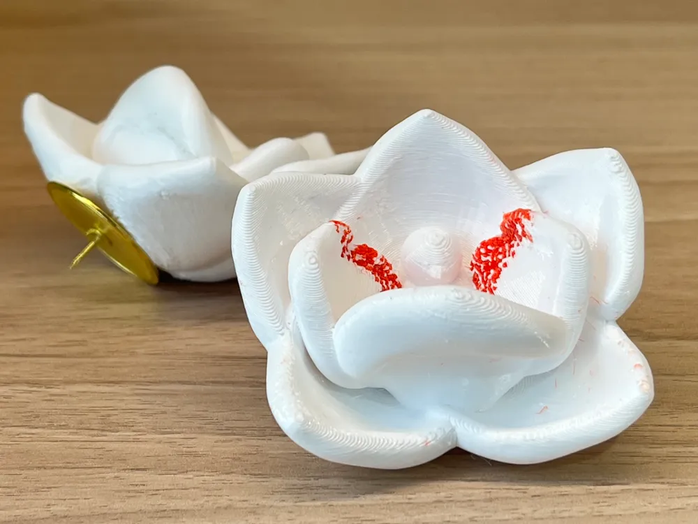 Ghost Inatural Spirit of Hope - Flor del Espíritu Santo - Free 3D Print Model - MakerWorld