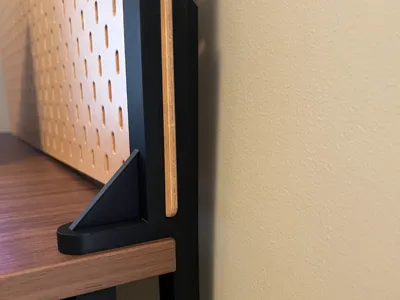 Ikea Skadis Desk Clamp