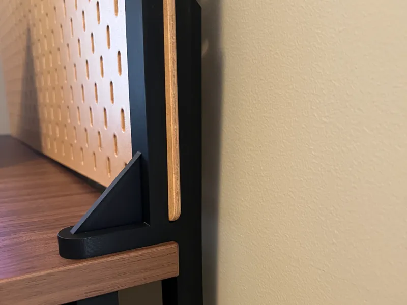 Ikea Skadis Desk Clamp