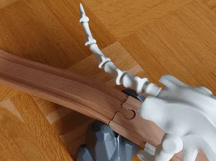 Özel Tasarım Dinozor İskeleti Süs - Dekoratif Koleksiyonluk Biblo