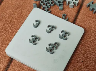 【极简】A1/A1mini必打全网最小料管夹 一套仅3克 线管夹 线卡 AMS管夹 管卡线缆夹 尾料