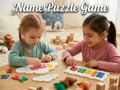 Name Puzzle Game.