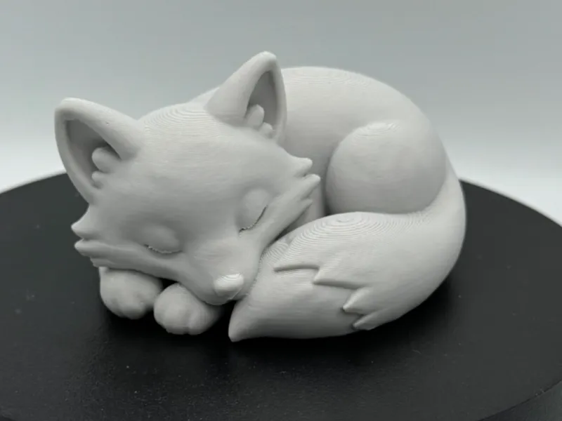 Sleeping Fox – Curled Woodland Pose
