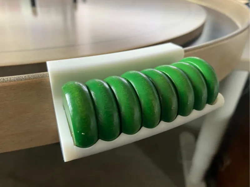 Crokinole Board Button Holder