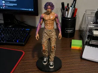 Matuê Trap Figure -| 3D Printable Statue