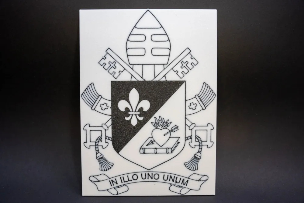 Papal Coat of Arms - In Illo Uno Unum by Sebo3DMakerWorld: Download ...
