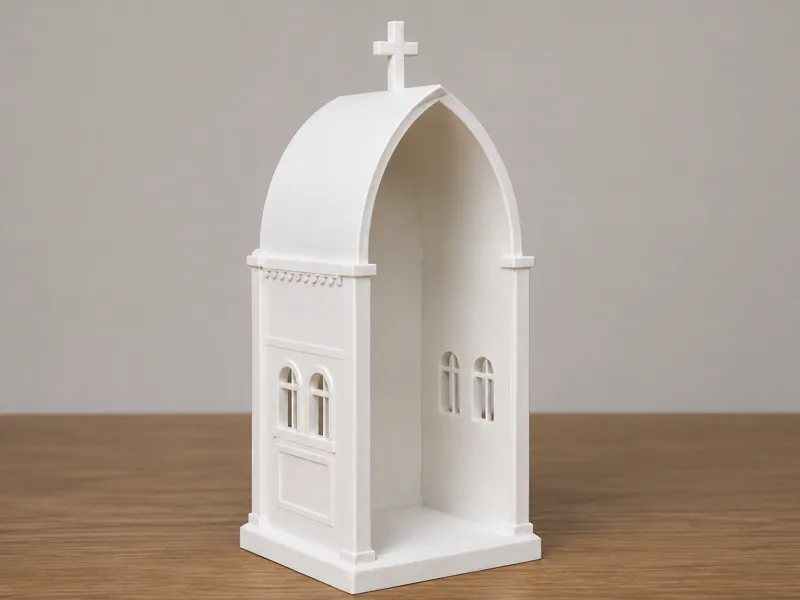 Oratório Capela Para Santos Decorativo