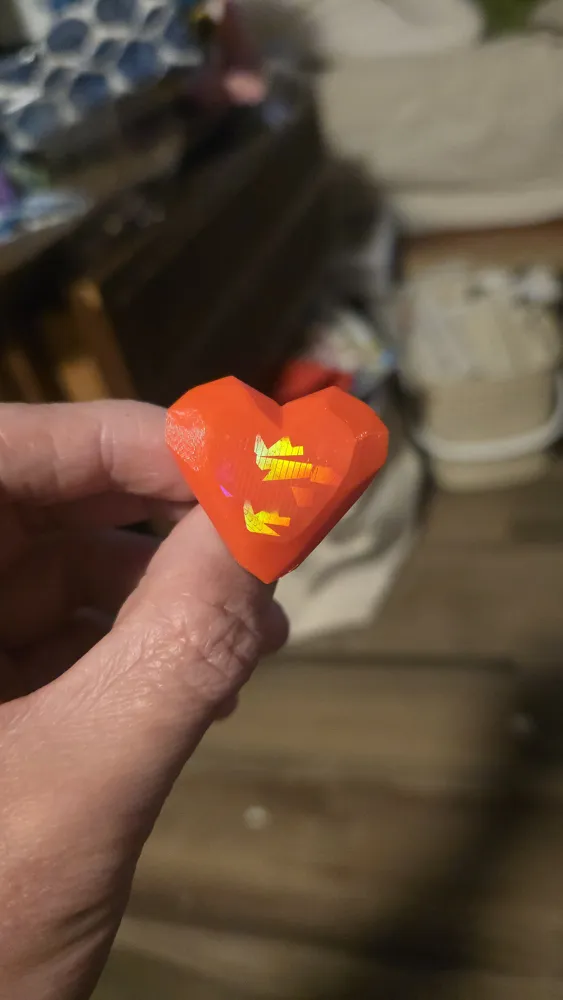 Heart Ring Valentines - Free 3D Print Model - MakerWorld