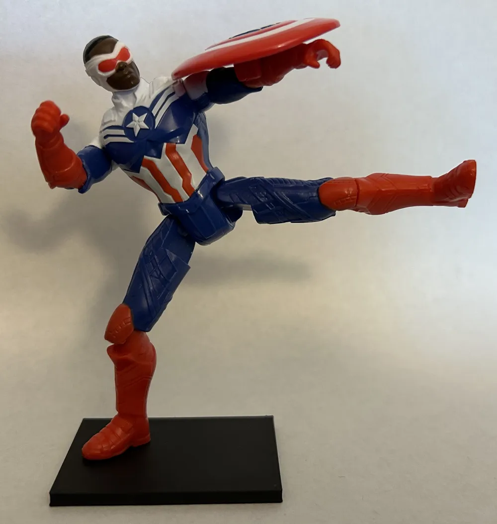 Action figure stand / base - peg is 2.9mm x 5mm - Free 3D Print Model ...