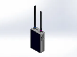 Valor Meshtastic Solar RAK Case for 3x21700
