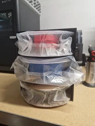 3 Spool Filament Holder| Shelving | Storage