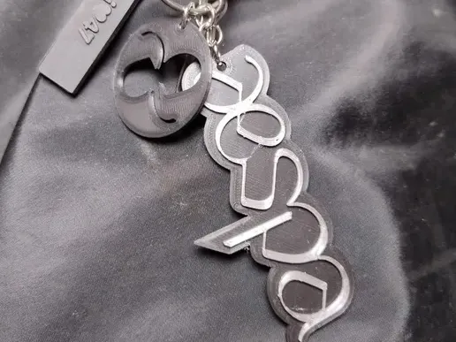 Aespa logo Keychain earrings kpop aespa
