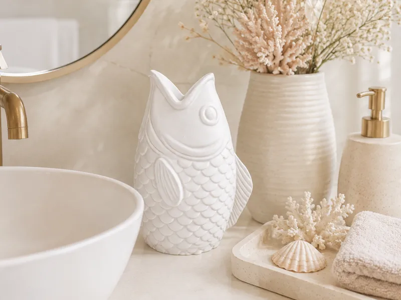 Tarpon Fish Holder for Bathroom