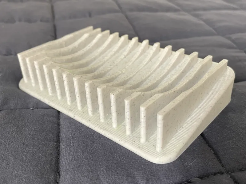 Modern Water Draining Soap Holder