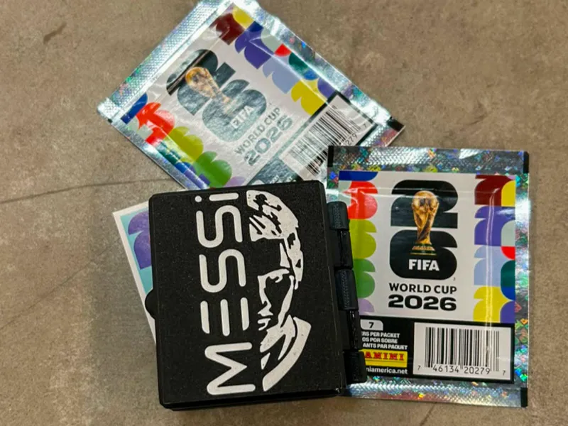 Lionel Messi – Panini FIFA Sticker Storage Box