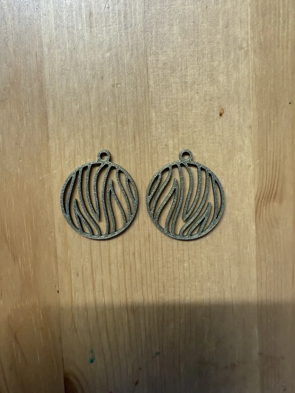 Earrings view 2