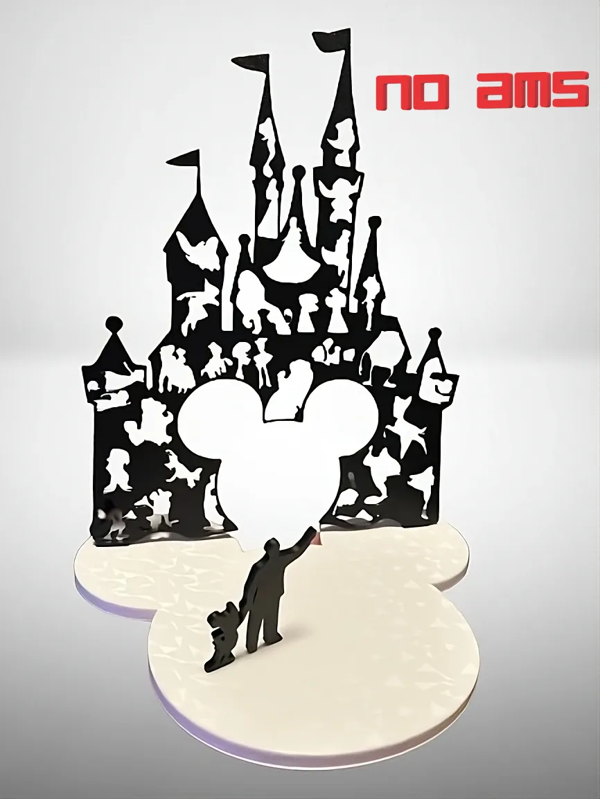 Disney Castle With Base view 4