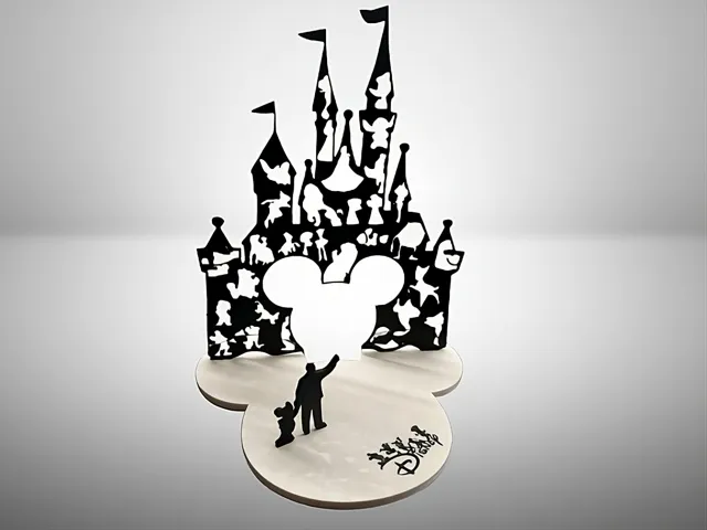 Disney Castle With Base