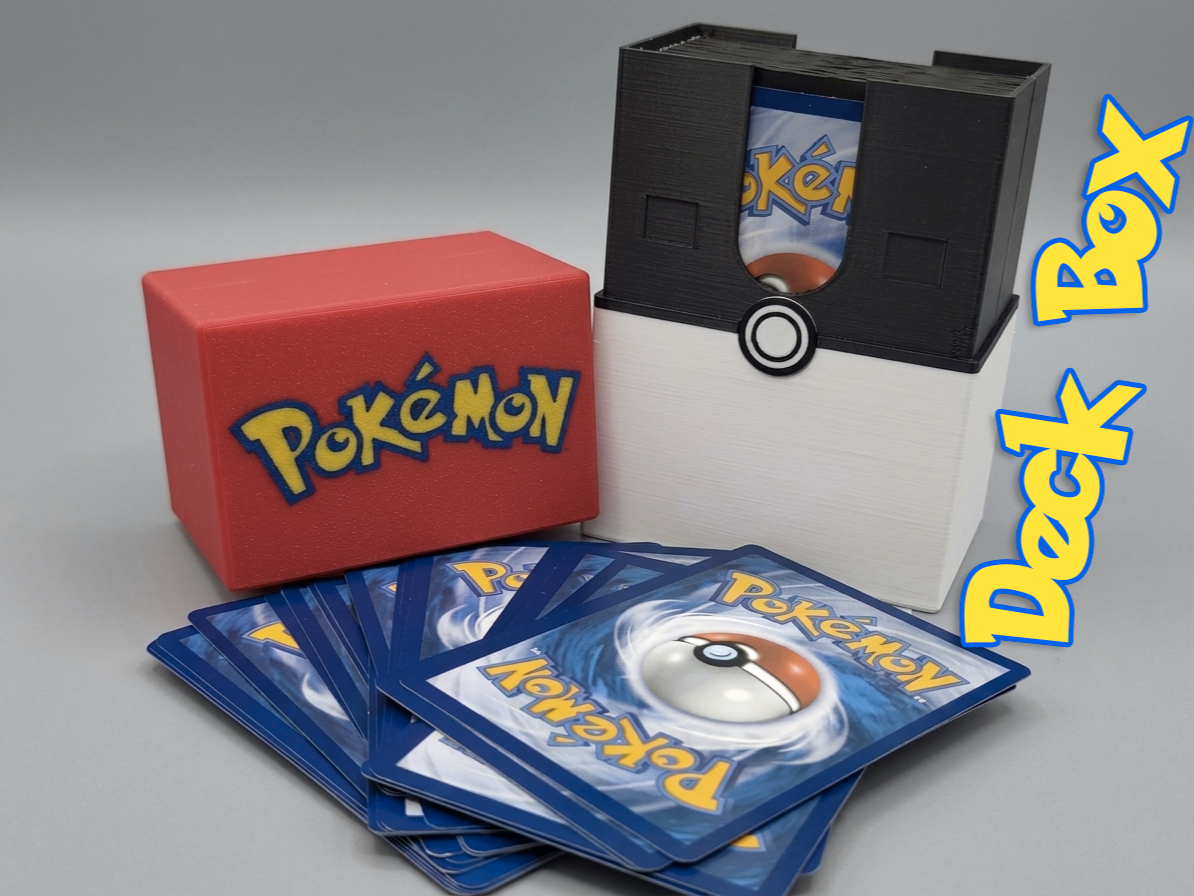 Inspired by Pokemon TCG Cards Deck Box 