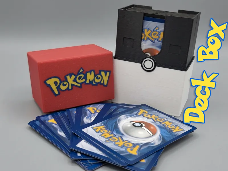 Inspired by Pokemon TCG Cards Deck Box 