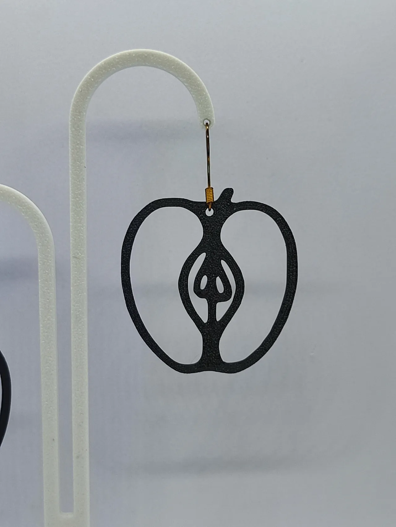 Aretes Corazón de Manzana view 4