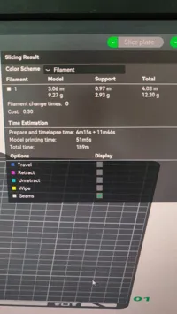 Fast Print & Filamen Saver - 55 Mins خيار سريع وموفر 