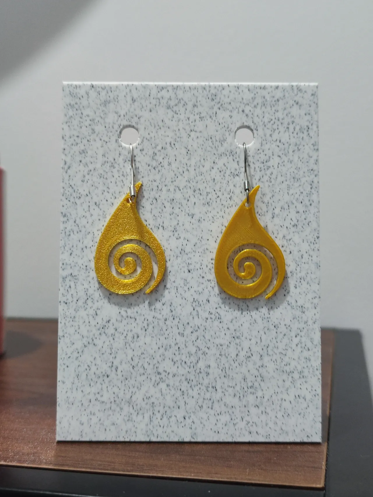 Aretes Gota de Sol view 2